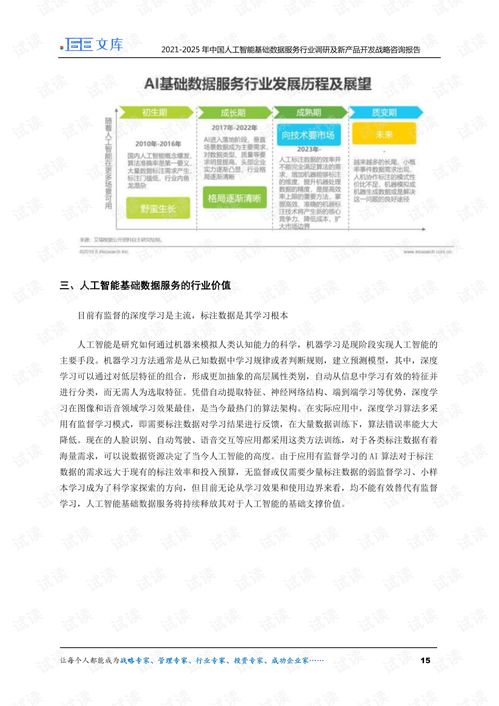 2021-2025年中國(guó)人工智能基礎(chǔ)數(shù)據(jù)服務(wù)行業(yè)調(diào)研及新產(chǎn)品開(kāi)發(fā)戰(zhàn)略咨詢(xún)